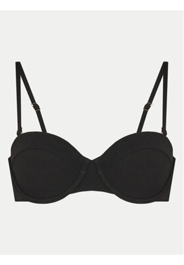 TOMMY HILFIGER - Tommy Hilfiger Góra od bikini UW0UW05814 Czarny. Kolor: czarny. Materiał: syntetyk