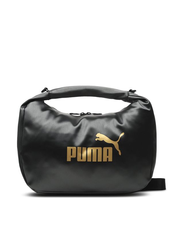 Torebka Puma Core Up Hobo 079480 01 Puma Blacktore. Kolor: czarny. Materiał: skórzane