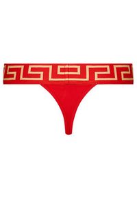 VERSACE - Versace Stringi AUD01042 Czerwony. Kolor: czerwony. Materiał: bawełna #5