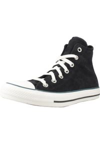 Converse - Buty CONVERSE CHUCK TAYLOR ALL STAR CONTRAST SUEDE Czarny. Kolor: czarny. Materiał: tkanina. Styl: sportowy #1