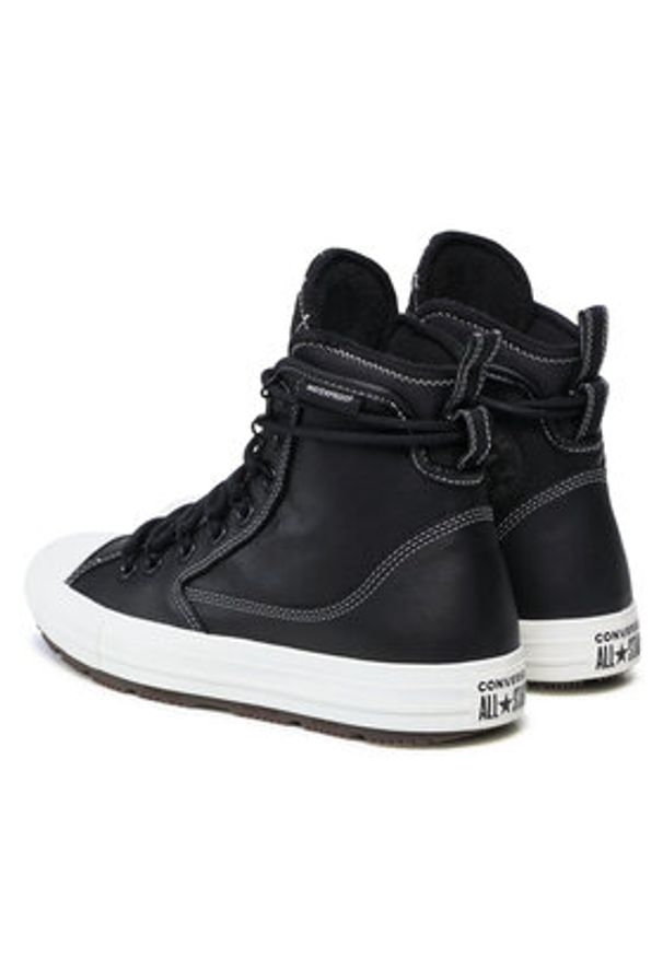 Converse Trampki Chuck Taylor All Star All Terrain Hi 168863C Czarny. Kolor: czarny. Materiał: skóra