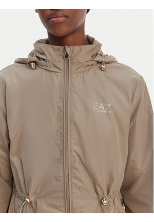 EA7 Emporio Armani Kurtka przejściowa 7W000471 AF12454 U6167 Beżowy Regular Fit. Kolor: beżowy. Materiał: syntetyk