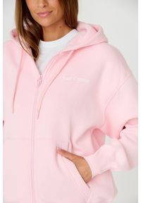Juicy Couture - JUICY COUTURE Różowa bluza Randy. Okazja: na co dzień. Kolor: różowy. Materiał: bawełna. Styl: casual #6