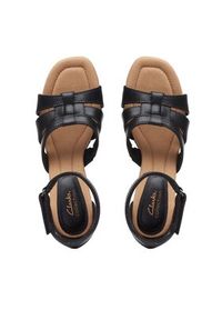 Clarks Sandały Kyarra Joy 26171242 Czarny. Kolor: czarny. Materiał: skóra #3