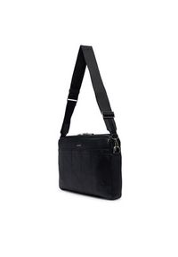 Calvin Klein Torba na laptopa Xl Emblem Aop LV04D3526G Czarny. Kolor: czarny. Materiał: skóra #5