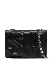 Steve Madden Torebka Bzoie SM13002239 Czarny. Kolor: czarny. Materiał: skórzane