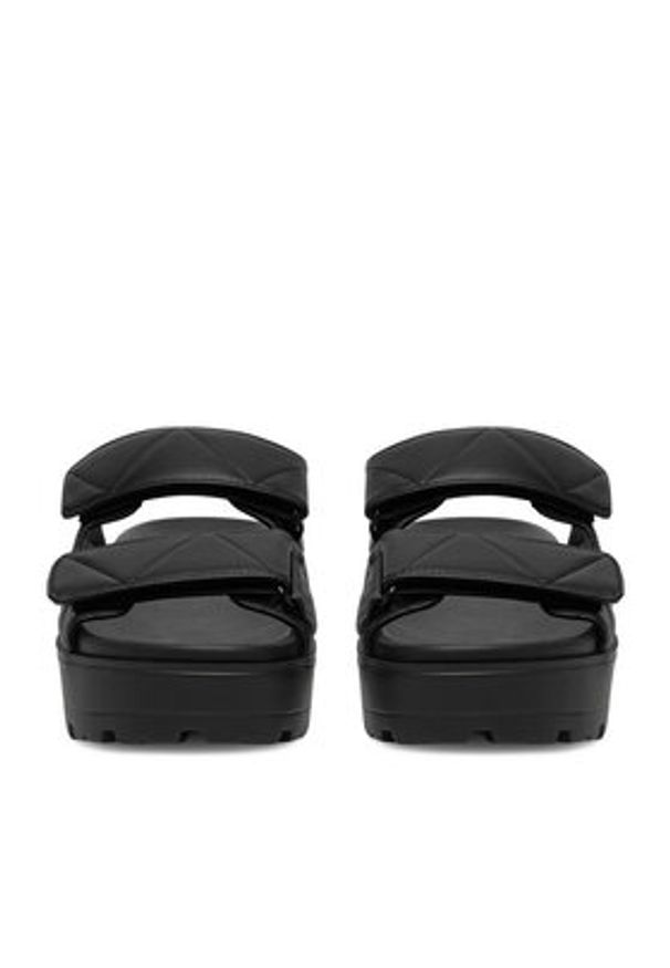 DeeZee Klapki CEO-R25SS09248 Czarny. Kolor: czarny. Materiał: skóra