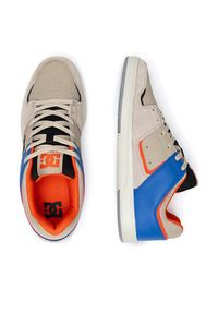 DC Sneakersy CURE ADYS400073-TAU Beżowy. Kolor: beżowy. Materiał: skóra