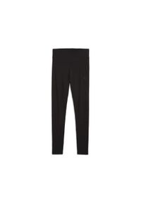 Puma - Damskie legginsy HER z wysokim stanem PUMA Black. Stan: podwyższony. Kolor: czarny. Wzór: haft. Sport: bieganie #1