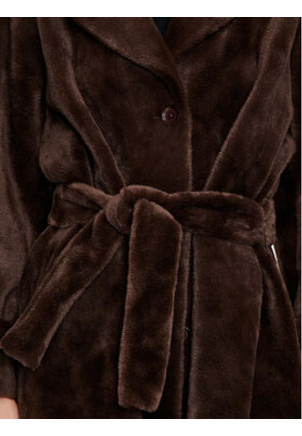 Dixie Płaszcz przejściowy K330K003A Brązowy Regular Fit. Kolor: brązowy. Materiał: syntetyk