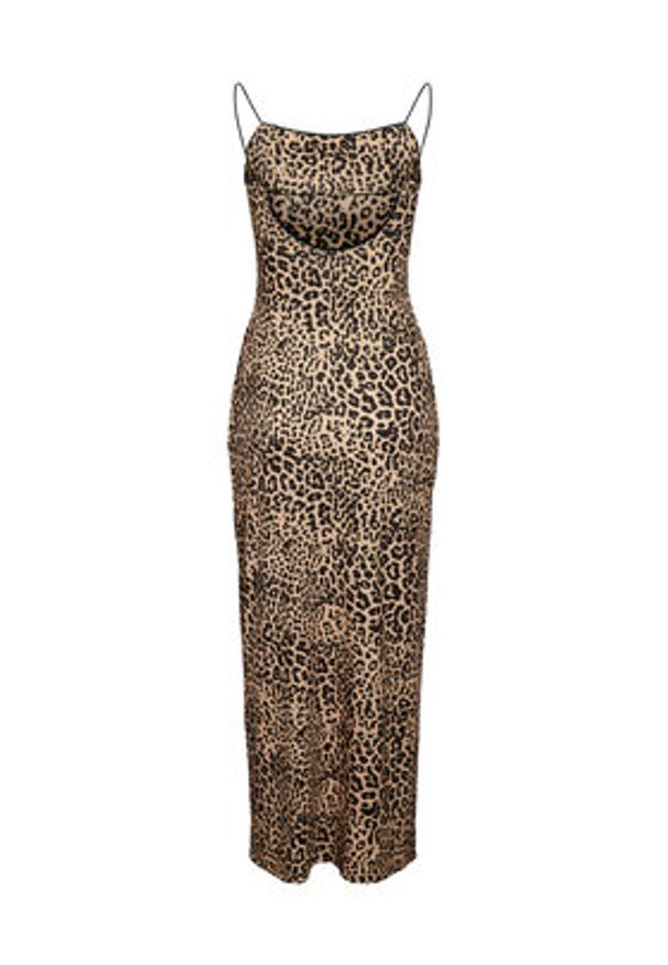 Noisy may - Noisy May Sukienka letnia Avery 27034320 Brązowy Slim Fit. Kolor: brązowy. Materiał: syntetyk. Sezon: lato