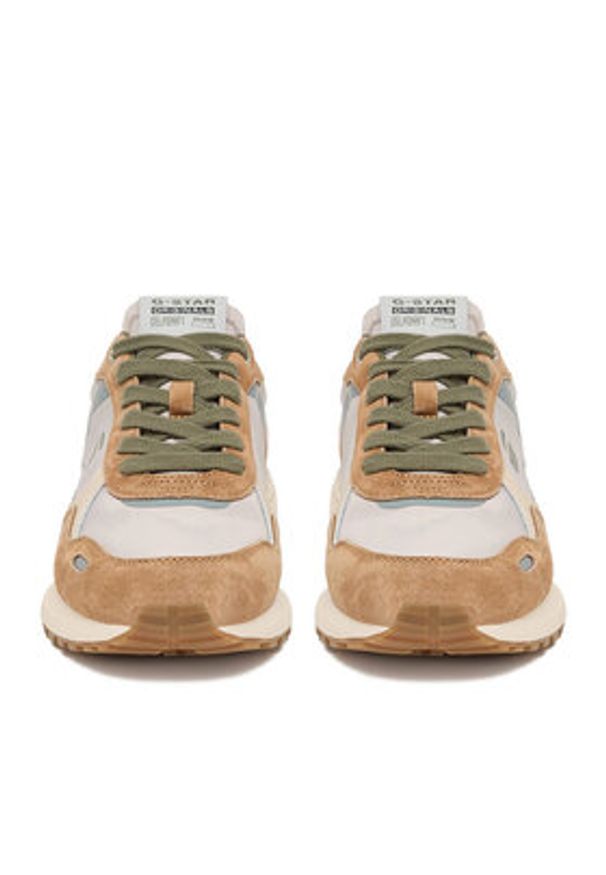 G-Star RAW - G-Star Raw Sneakersy EO-XAVI-01 Brązowy. Kolor: brązowy. Materiał: materiał