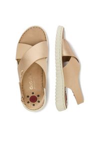 Go Soft Sandały LA3T9143-8 Złoty. Kolor: złoty. Materiał: materiał #9