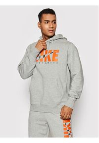 Nike Dres Sportswear Graphic DD5242 Szary Regular Fit. Kolor: szary. Materiał: bawełna #8