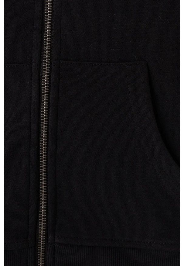Jack & Jones Bluza dziecięca kolor czarny z kapturem melanżowa. Okazja: na co dzień. Typ kołnierza: kaptur. Kolor: czarny. Wzór: melanż. Styl: casual