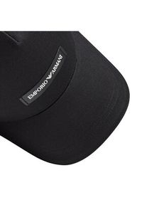 Emporio Armani Czapka z daszkiem 627921 CC991 00020 Czarny. Kolor: czarny. Materiał: materiał