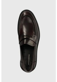 Vagabond Shoemakers mokasyny skórzane ALEX M męskie kolor bordowy 5366.104.43. Nosek buta: okrągły. Kolor: czerwony. Materiał: skóra #2