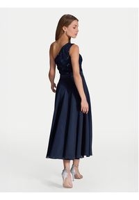 Swing Sukienka koktajlowa 5AI01500 Granatowy Regular Fit. Kolor: niebieski. Materiał: syntetyk. Styl: wizytowy #5