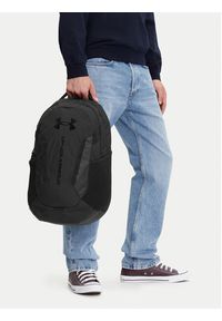 Under Armour Plecak UA Hustle 6.0 1384672 Czarny. Kolor: czarny. Materiał: materiał #2