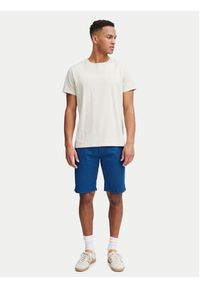 Blend Szorty materiałowe 20716713 Granatowy Slim Fit. Kolor: niebieski. Materiał: bawełna #4