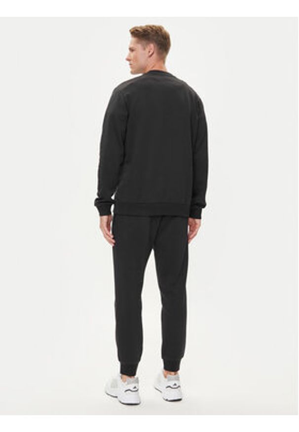Adidas - adidas Dres Big Logo Fleece Colorblock JI8865 Czarny Regular Fit. Kolor: czarny. Materiał: syntetyk, bawełna