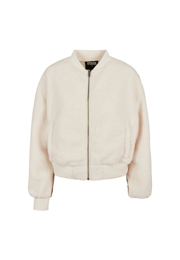 Damski polar Urban Classics Oversized Sherpa GT. Kolor: biały. Materiał: polar