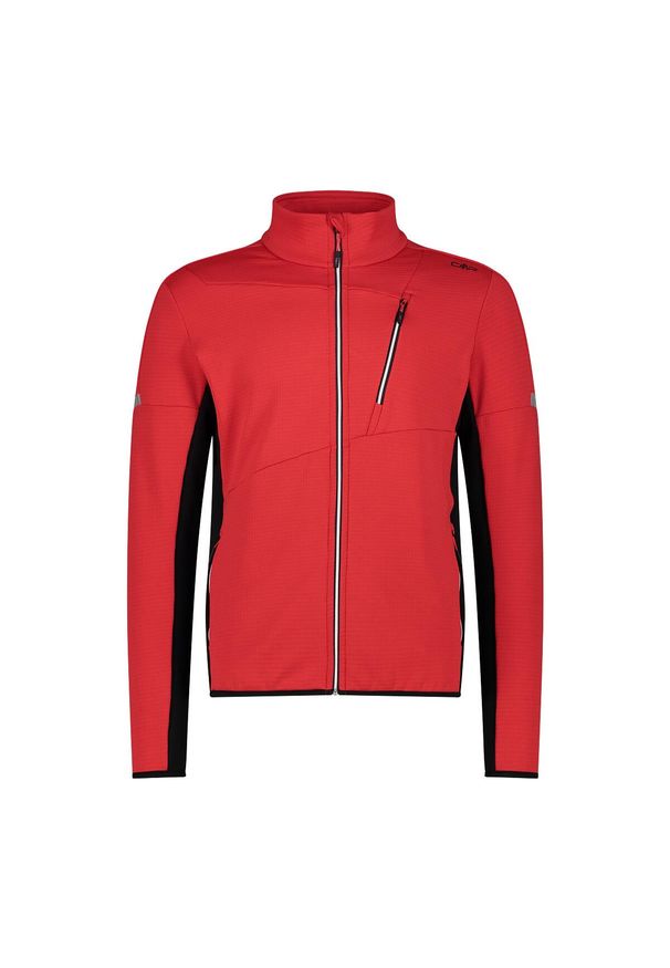 Golf męska turystyczne CMP 34E4107. Typ kołnierza: golf. Kolor: czerwony. Styl: sportowy. Sport: golf