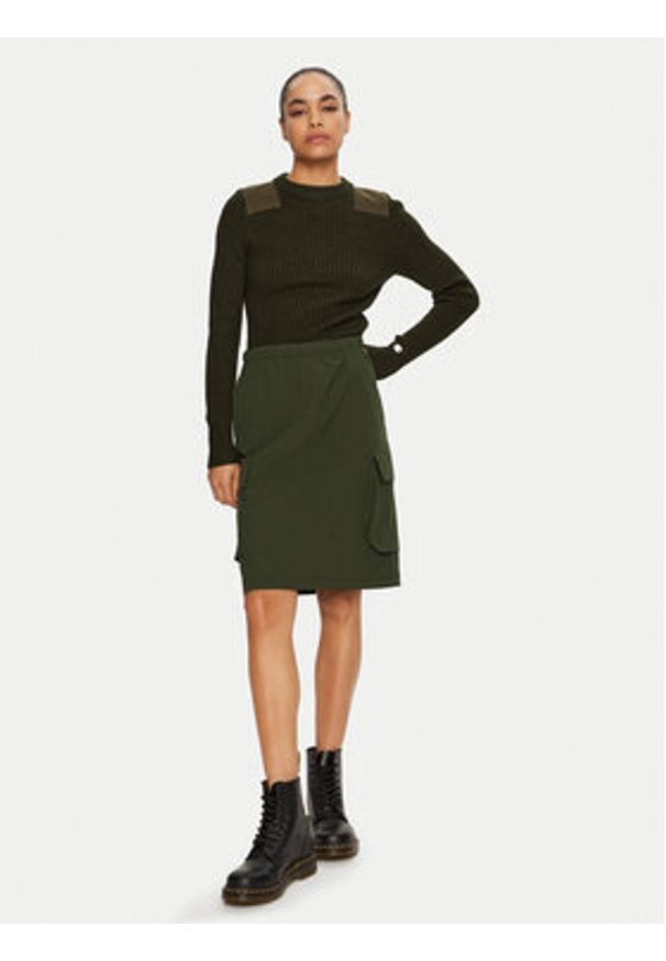 Champion Spódnica midi 117596 Zielony Regular Fit. Kolor: zielony. Materiał: syntetyk