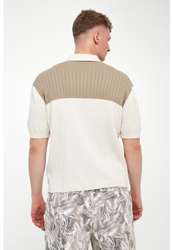 Armani Exchange - Polo męskie bawełniane ARMANI EXCHANGE. Typ kołnierza: polo. Materiał: bawełna