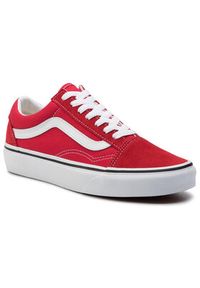 Vans Tenisówki Old Skool VN0A4BV5JV61 Czerwony. Kolor: czerwony. Materiał: skóra, zamsz #8