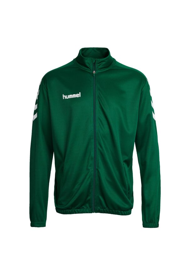 Bluza piłkarska dla dzieci Hummel Core Kids Poly Jacket. Kolor: biały, zielony, wielokolorowy. Sport: piłka nożna