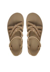 Teva Sandały Midform Kena Slim 1173494 Beżowy. Kolor: beżowy. Materiał: materiał #4