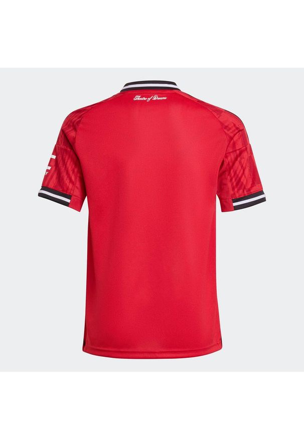 Adidas - Koszulka piłkarska dla dzieci ADIDAS Manchester United 25/26 domowa. Wzór: aplikacja. Sport: piłka nożna