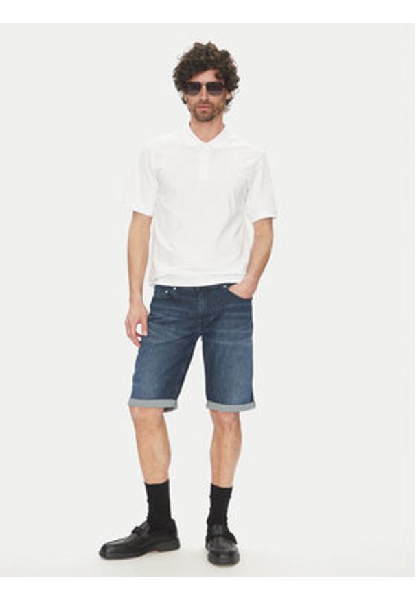 Karl Lagerfeld - KARL LAGERFELD Szorty jeansowe 265820 552833 Granatowy Regular Fit. Kolor: niebieski. Materiał: bawełna