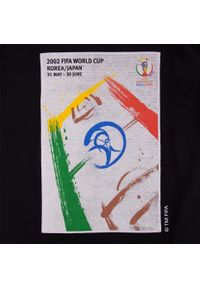 COPA FOOTBALL - Koszulka dla dorosłych - Plakat Mistrzostw Świata Korea-Japonia 2002 - Czarny. Kolor: czarny. Sport: piłka nożna