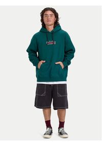 Quiksilver Bluza Double Up EQYFT05155 Czerwony Oversize. Kolor: czerwony. Materiał: syntetyk #6