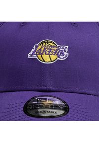 New Era Czapka z daszkiem Home Field 940 Trucker Lakers 60435269 Fioletowy. Kolor: fioletowy. Materiał: materiał