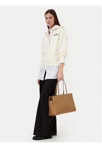 TOMMY HILFIGER - Tommy Hilfiger Torebka Th Legacy Tote AW0AW17197 Brązowy. Kolor: brązowy. Materiał: skórzane