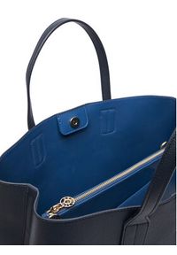 TOMMY HILFIGER - Tommy Hilfiger Torebka Th Icon Satchel AW0AW18723 Granatowy. Kolor: niebieski. Materiał: skórzane #5