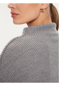 Max Mara Leisure - Weekend Max Mara Sweter Fanfara 2426366178 Szary Relaxed Fit. Kolor: szary. Materiał: wełna