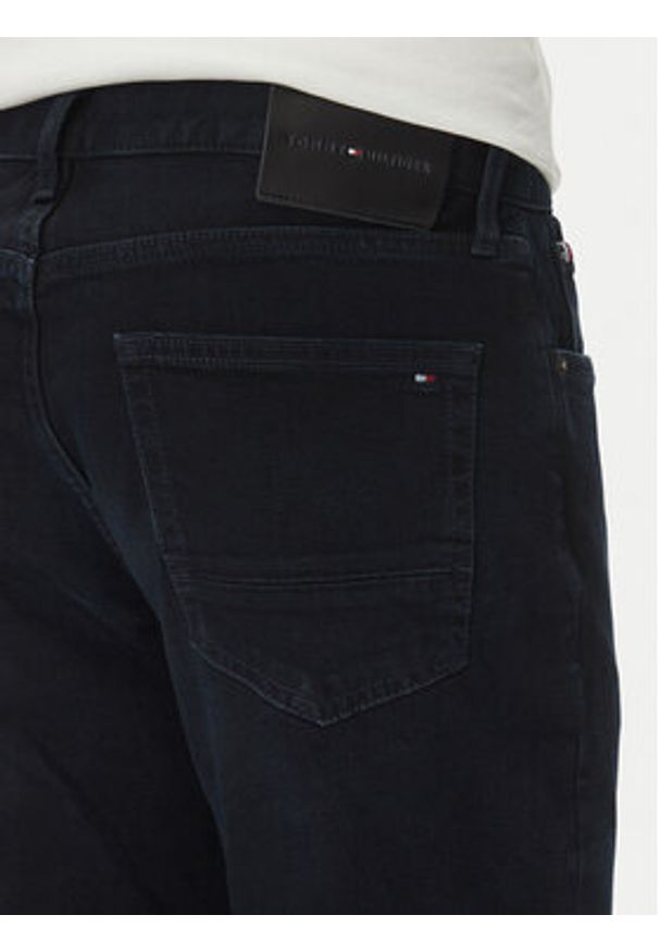 TOMMY HILFIGER - Tommy Hilfiger Jeansy MW0MW39039 Granatowy Regular Fit. Kolor: niebieski