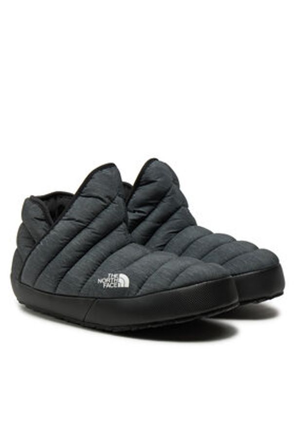 The North Face Kapcie M Thermoball Traction Bootie NF0A3MKH4111 Szary. Kolor: szary. Materiał: materiał
