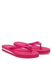 MICHAEL Michael Kors Japonki Posie Flip Flop 40S6PSFA3Q Różowy. Kolor: różowy. Materiał: syntetyk #3