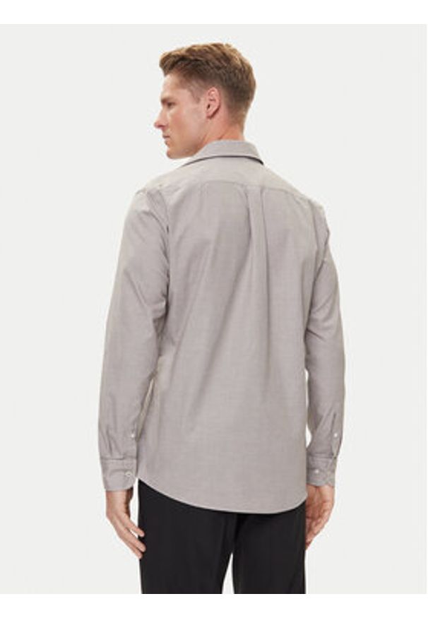 BOSS Koszula C-Hank 50545225 Beżowy Slim Fit. Kolor: beżowy. Materiał: bawełna