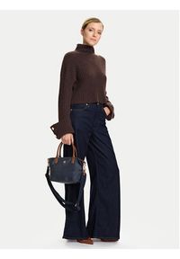 TOMMY HILFIGER - Tommy Hilfiger Torebka Popette Mini Tote AW0AW17709 Granatowy. Kolor: niebieski #4