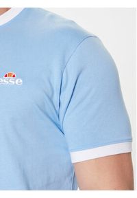 Ellesse T-Shirt Meduno SHR10164 Błękitny Regular Fit. Kolor: niebieski. Materiał: bawełna #3