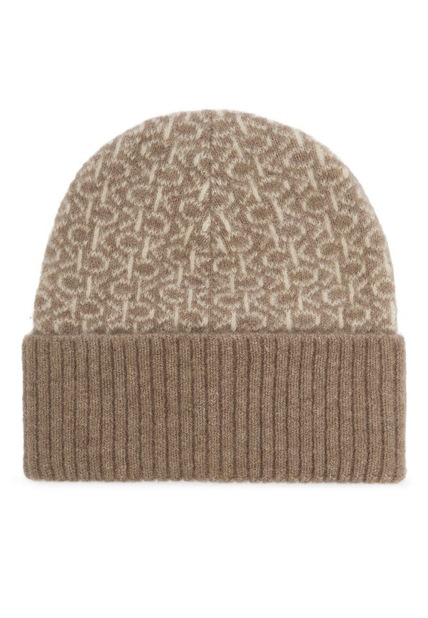 Czapka Calvin Klein. Kolor: beżowy