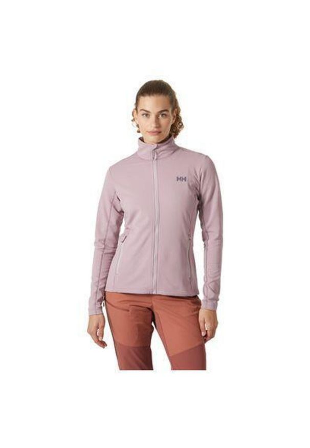 Bluza damska Helly Hansen Versalite Fleece. Kolor: fioletowy. Materiał: polar. Sport: narciarstwo