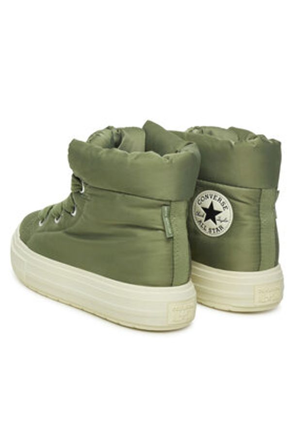 Converse Trzewiki Chuck Taylor All Star Elements Boot High Top A14275C Zielony. Kolor: zielony. Materiał: materiał