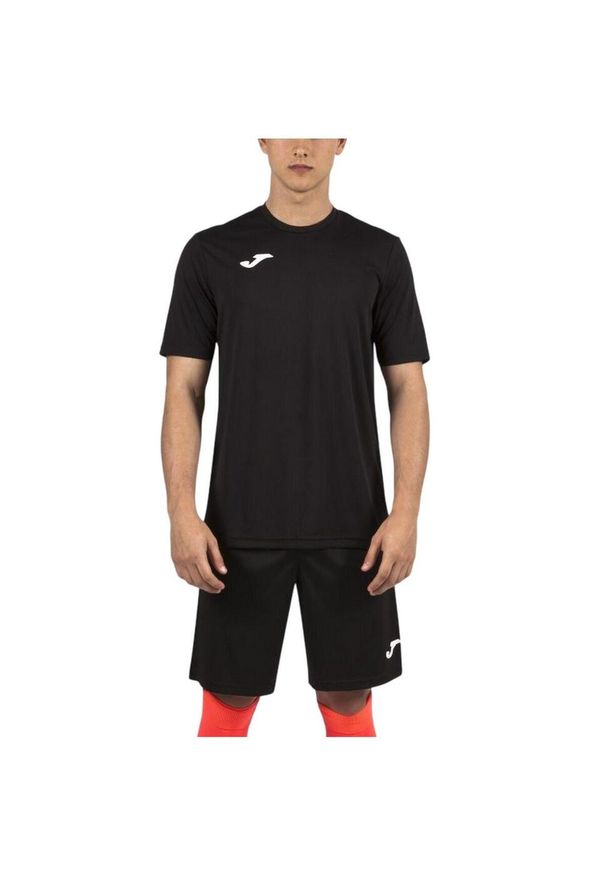 Joma - Koszulka Piłkarska Dziecięca Combi. Kolor: czarny. Sport: piłka nożna